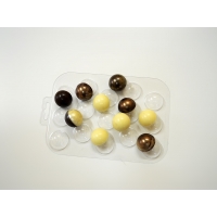 Форма для шоколада и конфет "Полусфера" 3 см