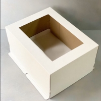 Коробка для торта 30х40х20 см с окном