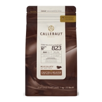 Шоколад молочный в галетах 2,5 кг Callebaut