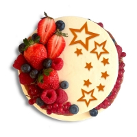 Топпер-украшение для торта "Звезды"