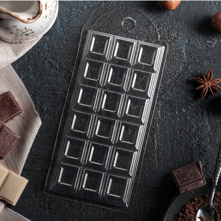 Форма для шоколадной плитки "Шоколад традиционный"