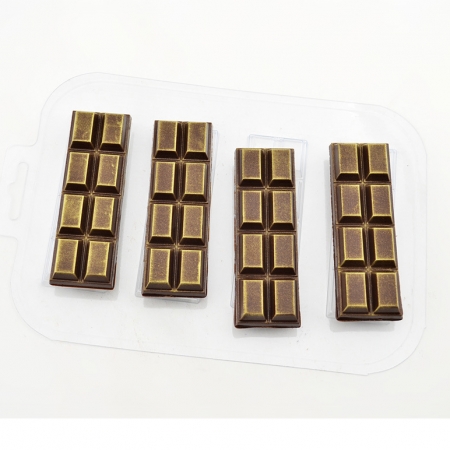 Форма для шоколадной плитки "Батончик" 2*4 см