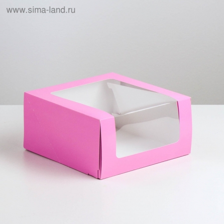 Коробка для торта 23х23х11 см