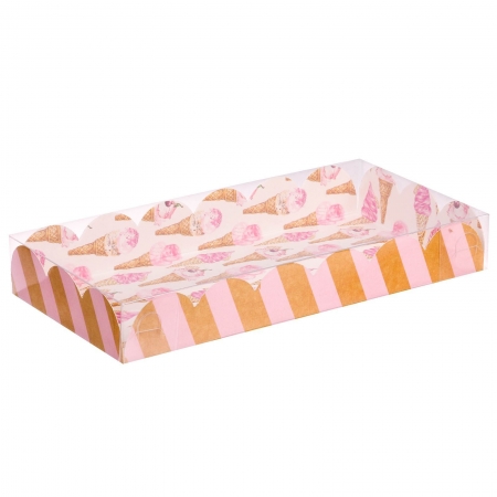 Коробка для сладостей 21х10,5х3 см