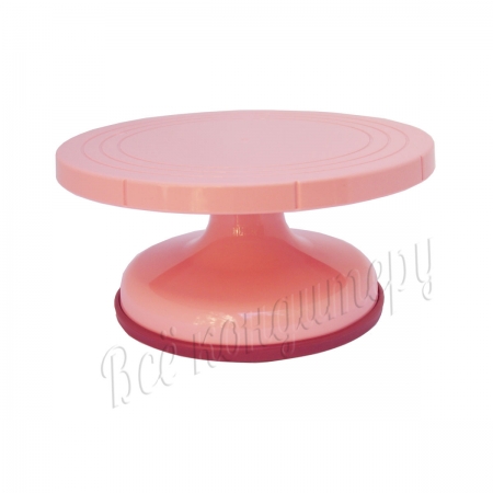 Поворотный столик 26 см Розовый