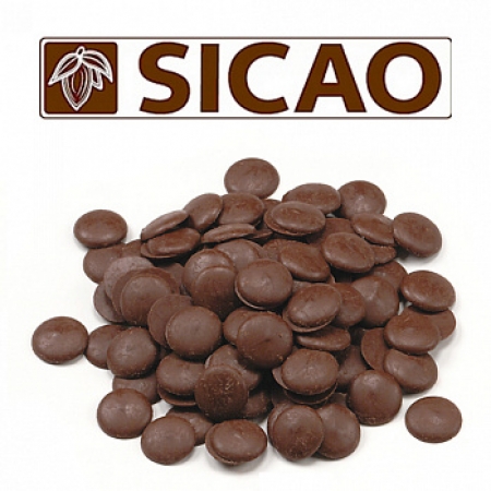 Шоколад темный 53% Sicao 1 кг